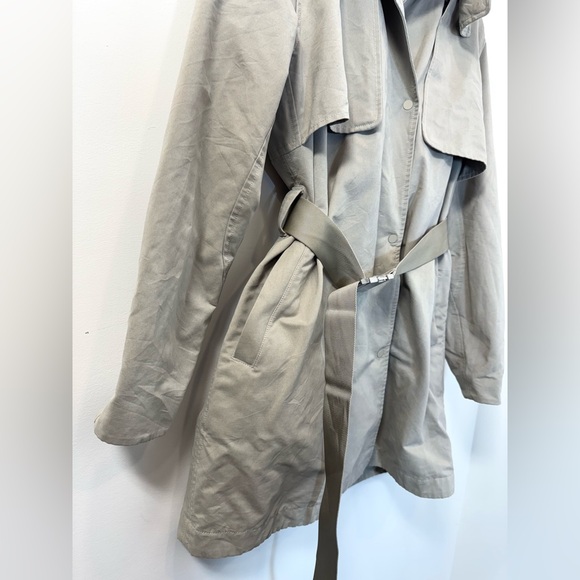 Lululemon Always There Short Trench Coat Raw Linen - Picture 6 of 14